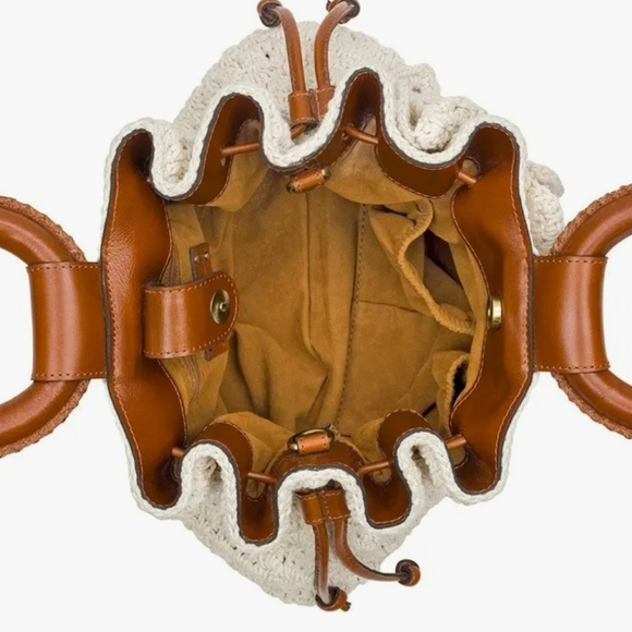 The Patricia Nash Carlina Butterfly Crochet Satchel - Picture 6 of 9